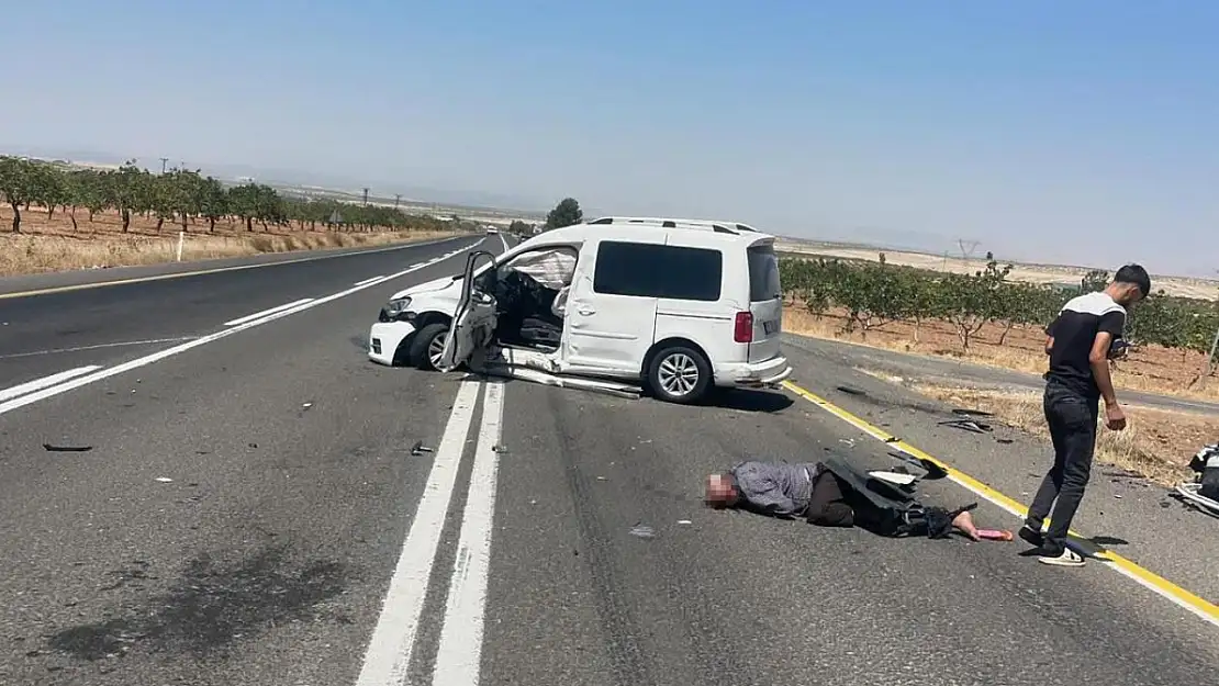 Şanlıurfa'da trafik kazası: 1'i ağır, 2 yaralı