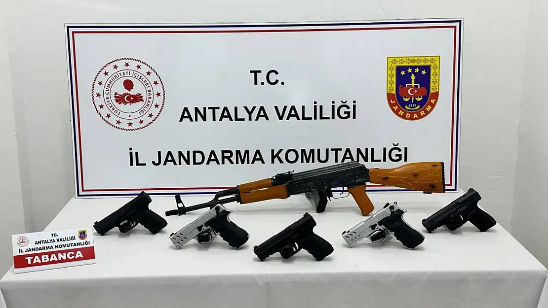 Silah kaçakçılarına operasyon: 1 kişi tutuklandı