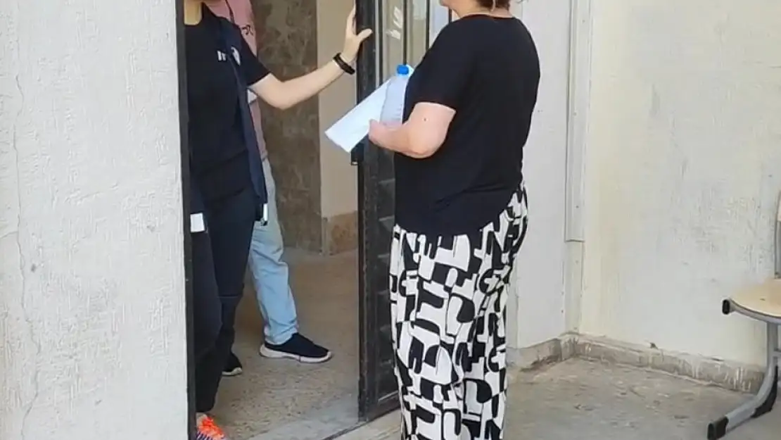 Sınav alanına erken gelmesine rağmen sınava giremedi