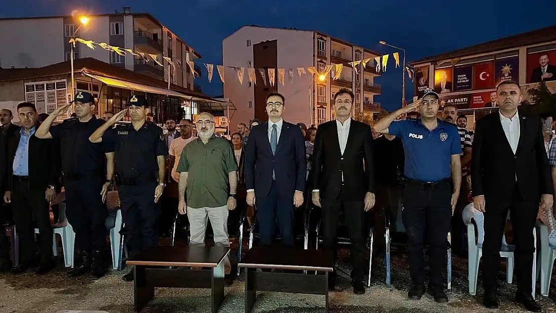 Sincik'te 15 Temmuz Demokrasi ve Milli Birlik Günü kutlandı