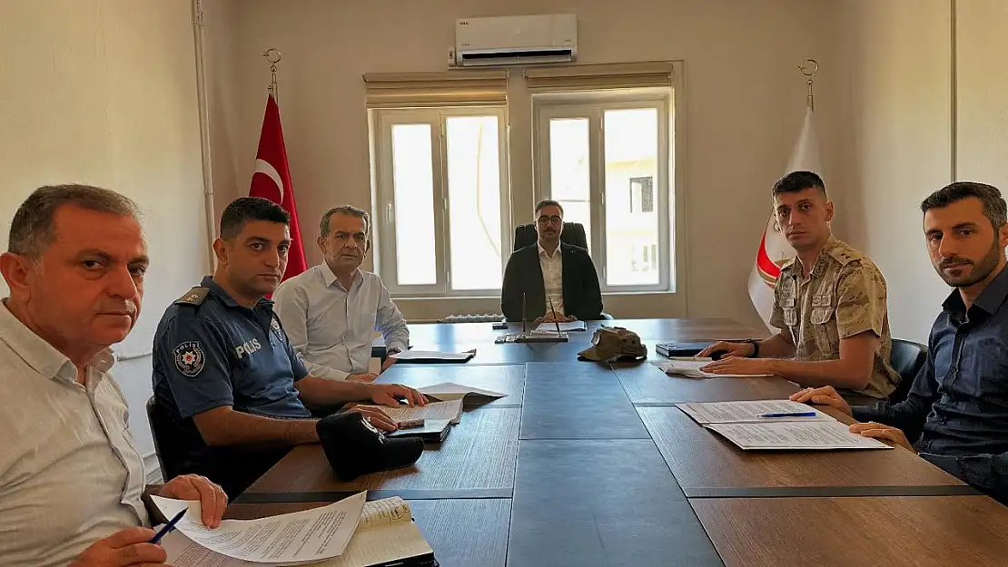 Sincik'te koruyucu, önleyici hizmet ve tedbirler değerlendirildi