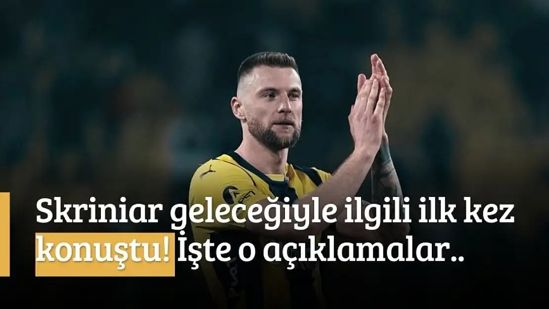 Skriniar Fenerbahçe'de kalacak mı? İlk kez konuştu