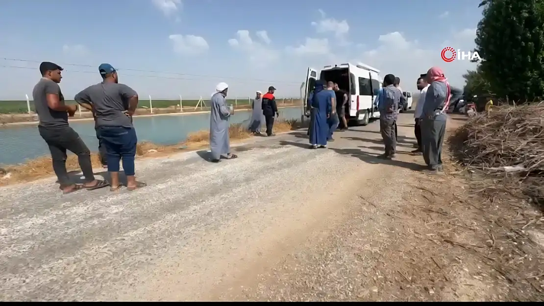 Sulama kanalında akıntıya kapılan gencin cesedine ulaşıldı