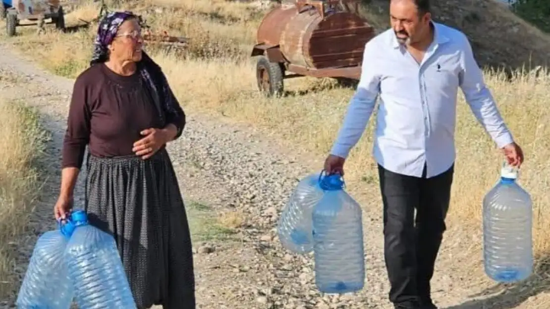 Suları akmayan köylüler çözüm talebi