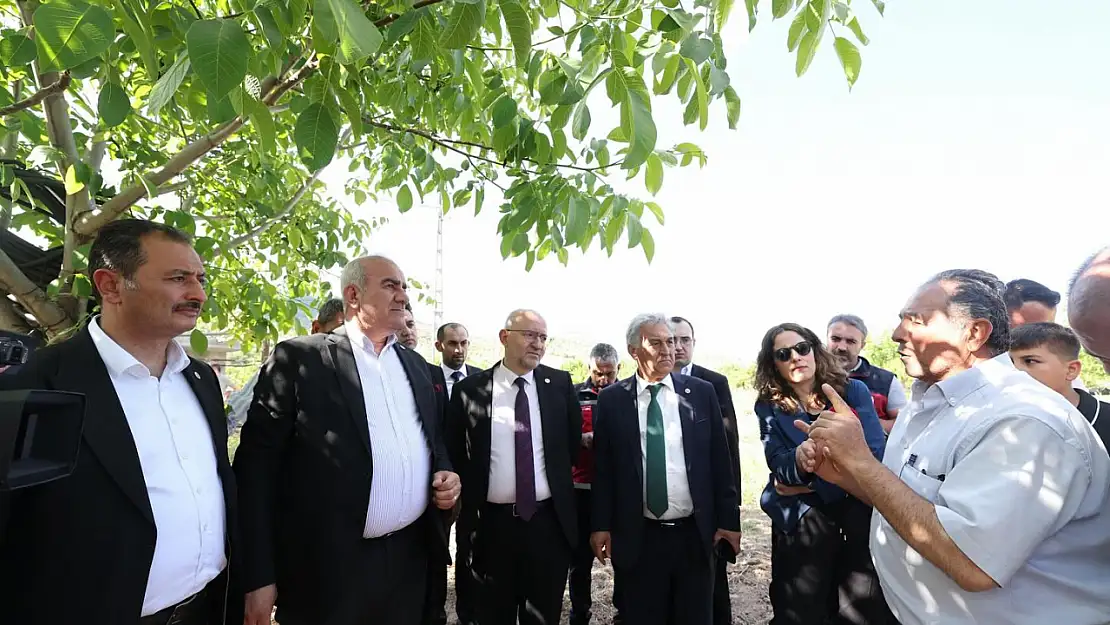TBMM Zirai Don araştırma komisyonu Gölbaşı'nda incelemelerde bulundu