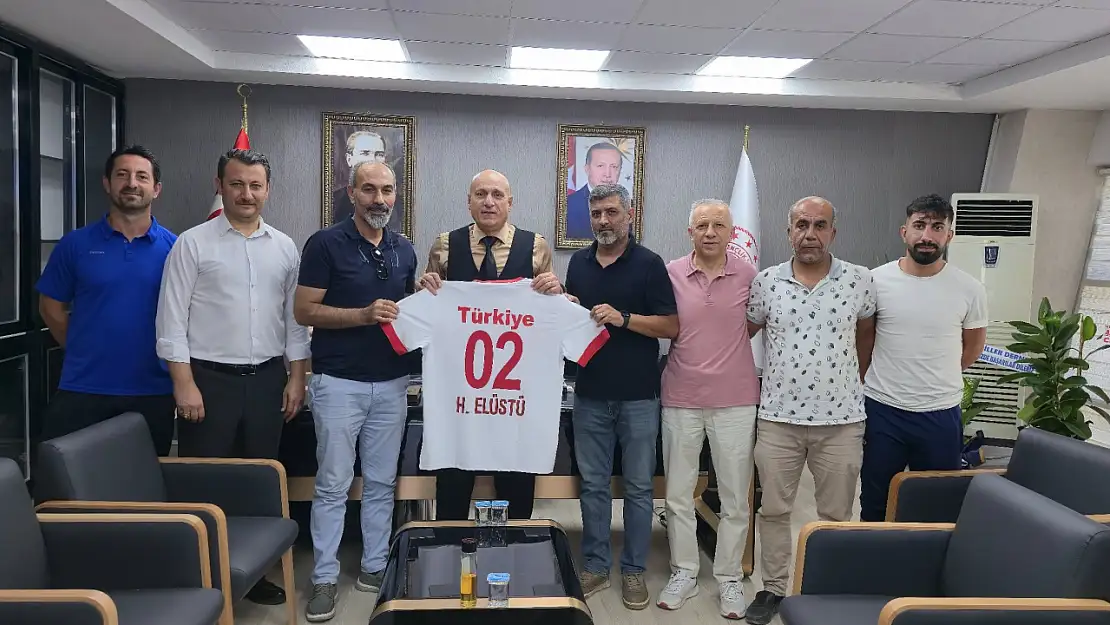 TÜFAD Heyetinden Elüstü'ne ziyaret