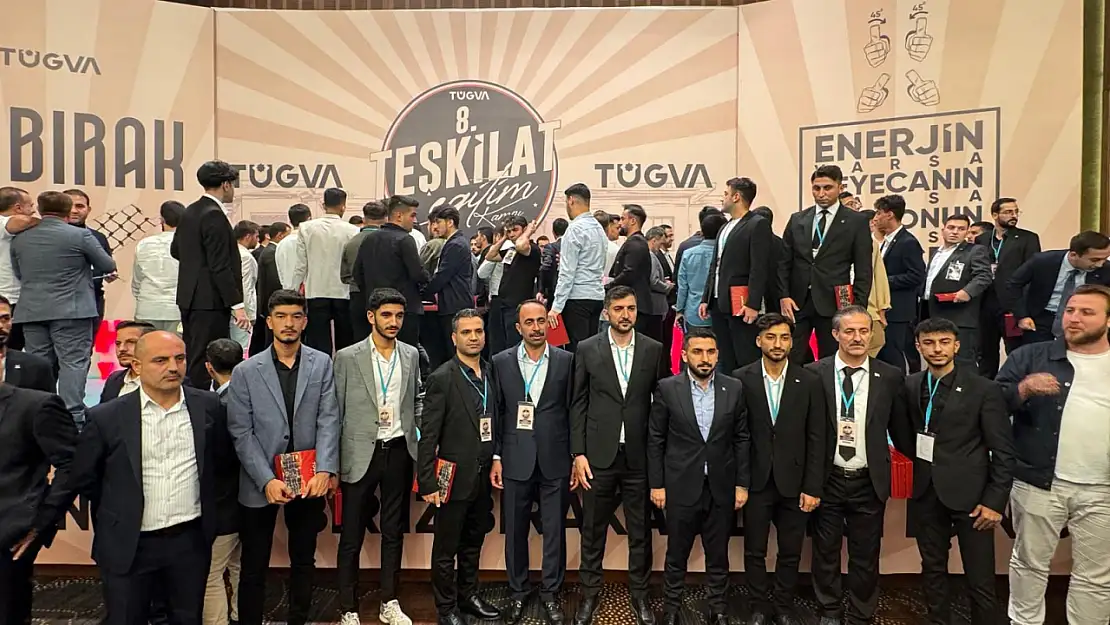 TÜGVA üyeleri 8. Teşkilat Eğitim Kampında buluştu 