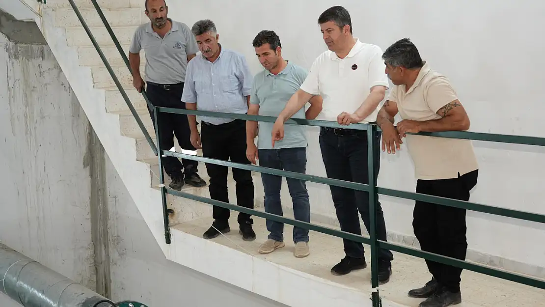 Tutdere Örenli TOKİ'deki su sorununu yerinde inceledi