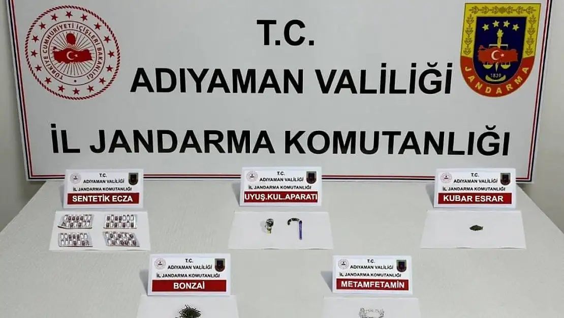 Adıyaman'da uyuşturucu denetimlerinde 16 şahıs yakalandı