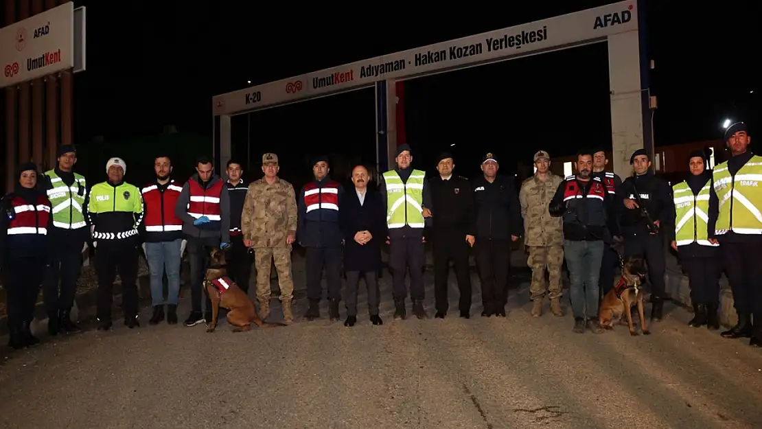 Vali Varol'dan Altınşehir Jandarma asayiş noktasına ziyaret