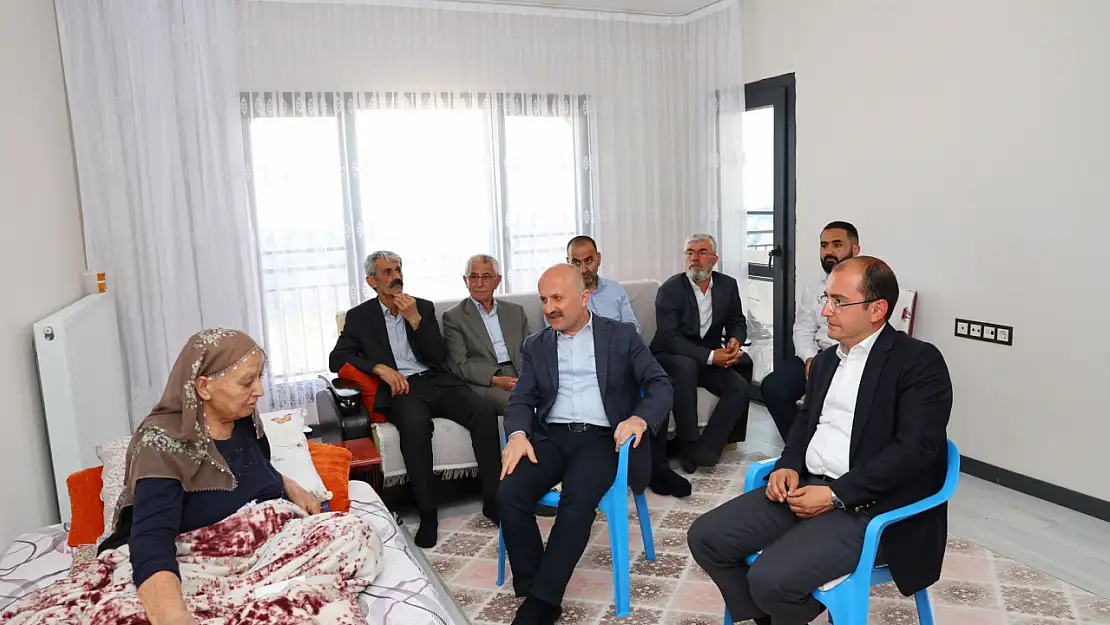 Vali Varol'dan Şehit Mahmut Kayan'ın ailesine ziyaret