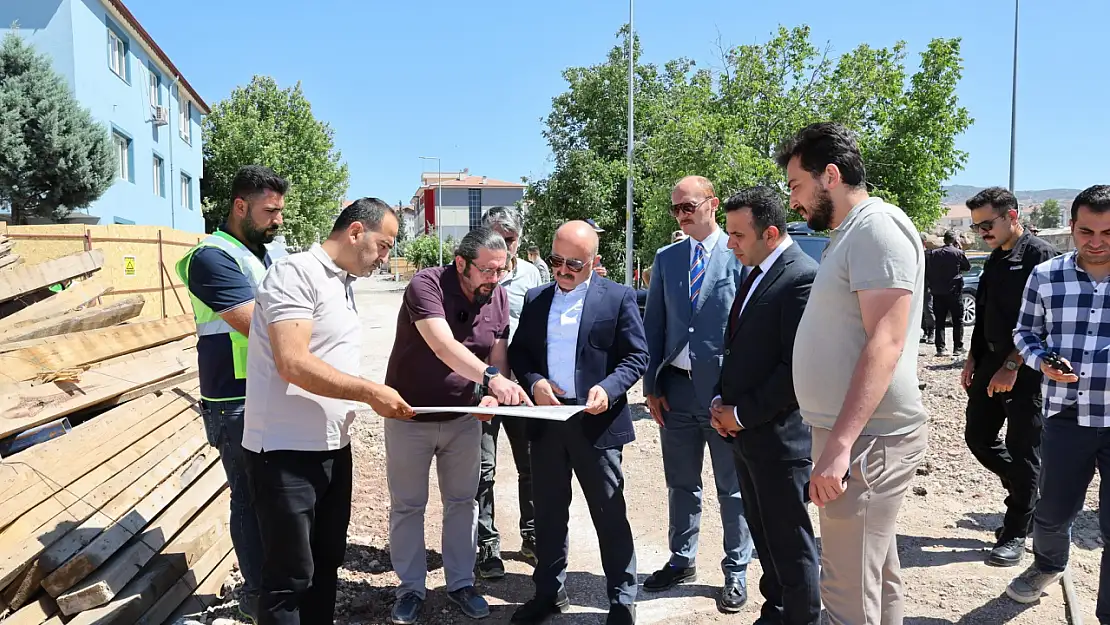Vali Varol Gölbaşı İlçesi Yenikent rezerv alanında incelemelerde bulundu