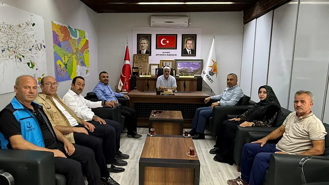 Yesevi Hareketi Derneği genel başkanı Cömert'ten Başkan Kablan'a ziyaret