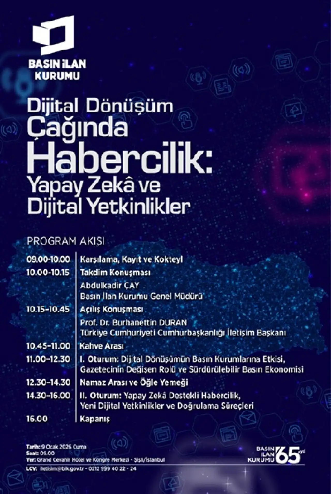 Basın İlan Kurumu, dijital dönüşüm ekseninde haberciliğin geleceğini ele alıyor