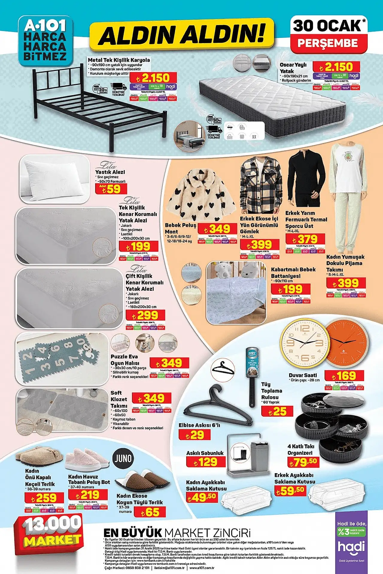 A101 6 Şubat 2025 aktüel ürünler kataloğu