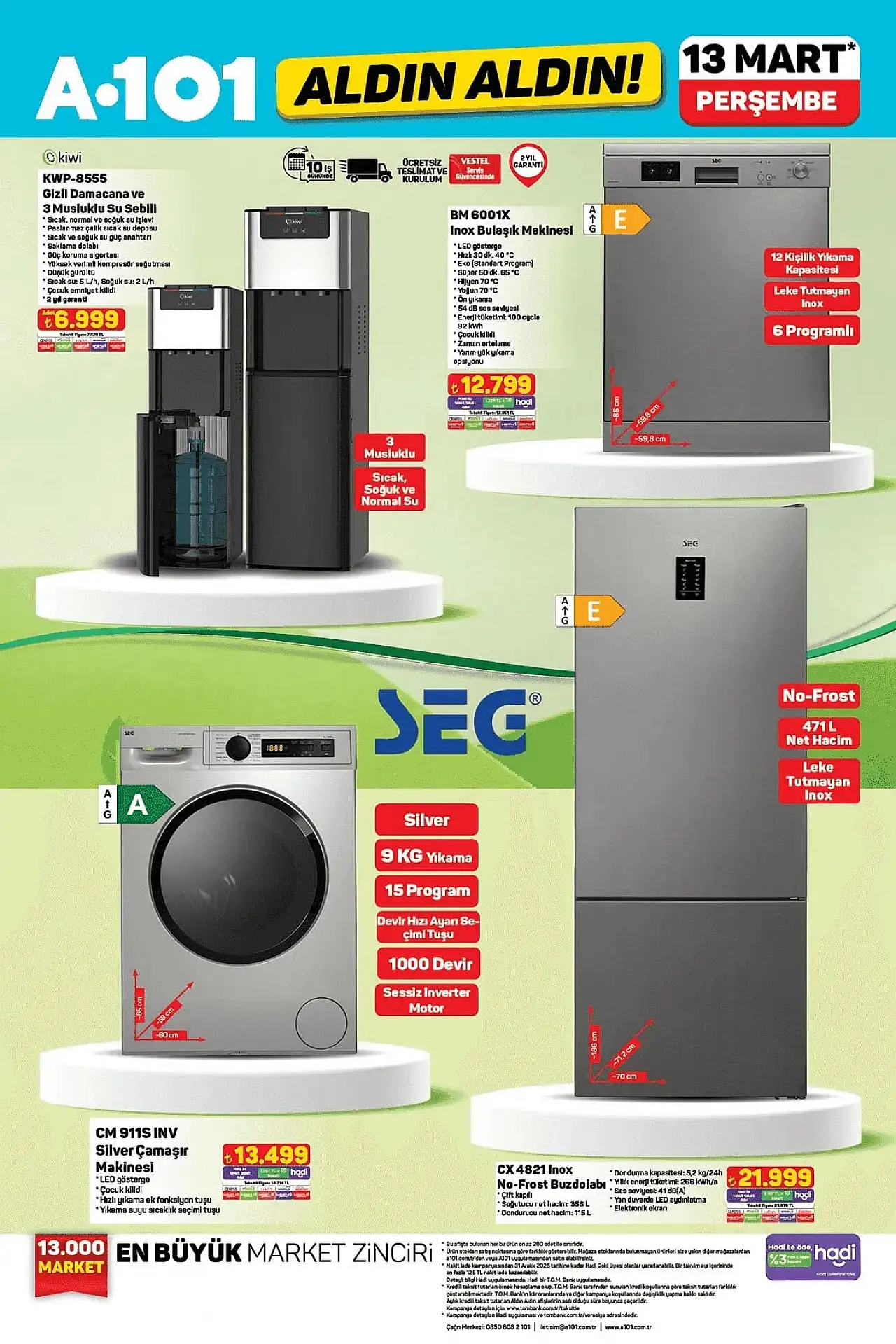 A101 20 Mart 2025 aktüel ürünler kataloğu