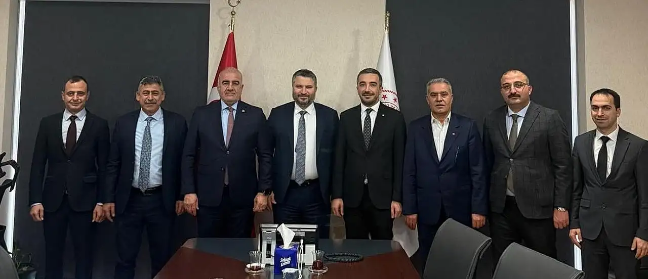 Adıyaman Heyetinden Sanayi ve Teknoloji Bakanlığına ziyaret