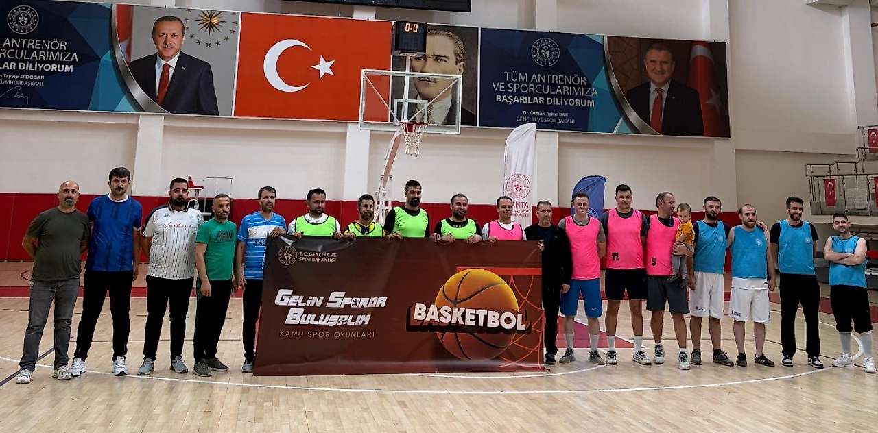 4. Kamu Spor Oyunları 3x3 Basketbol Turnuvası Kahta'da Tamamlandı