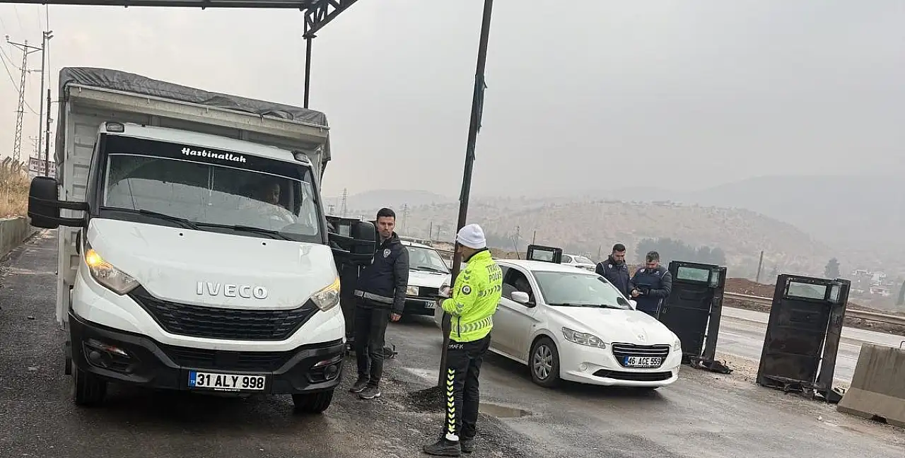 Gölbaşı'nda Kış Lastiği denetimi yapıldı