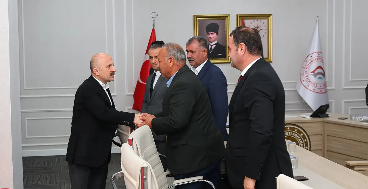 Vali Varol, Muhtarlarla bir araya geldi