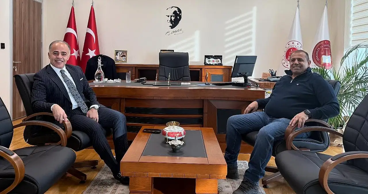 ATSO Meclis Üyesi Bereket'ten Başkan Bilen'e ziyaret