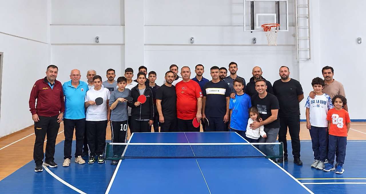 Adıyaman'da Cumhuriyet Bayramı Masa Tenisi turnuvası düzenlendi