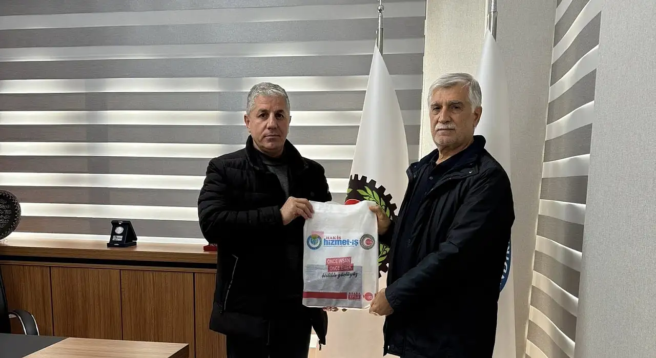 Başkan Büyükaslan'dan Başkan Kılınç'a ziyaret