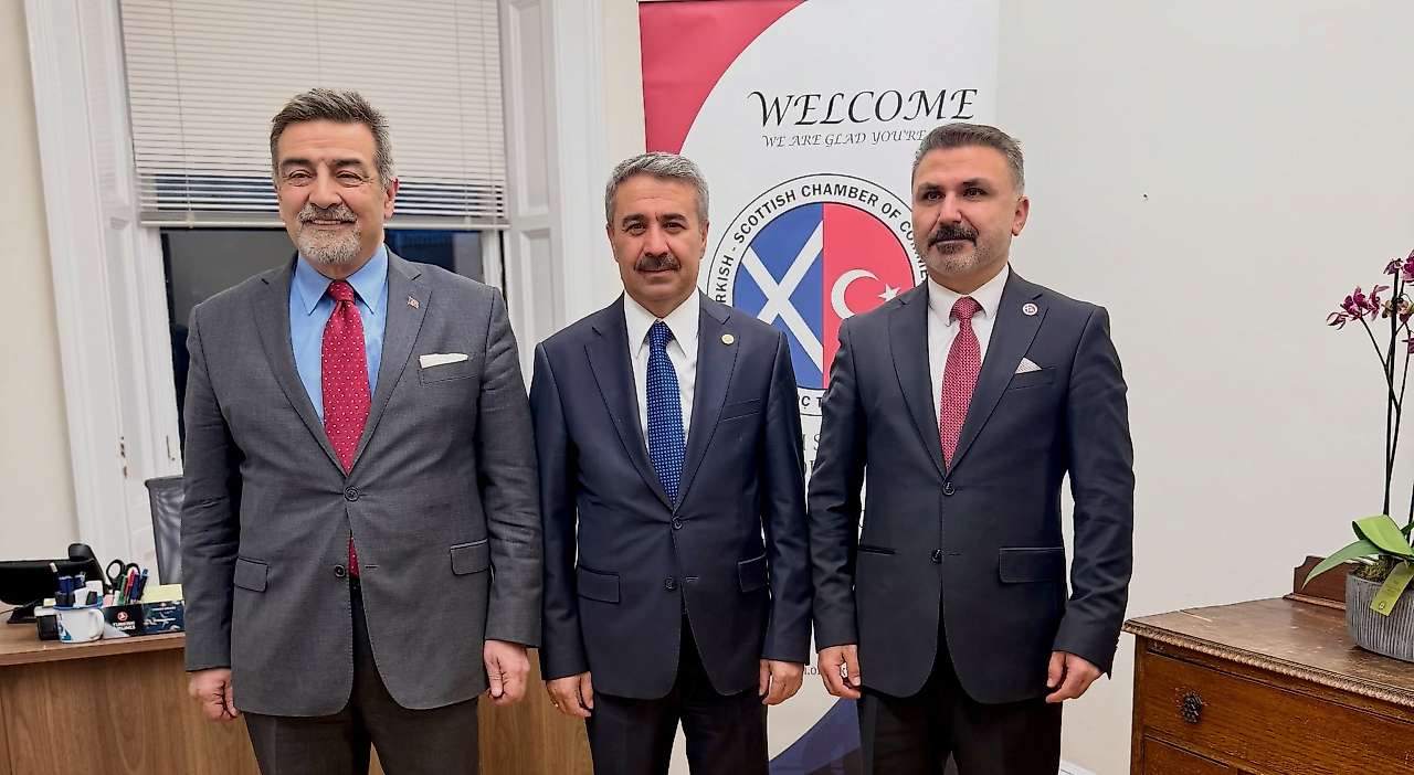 Milletvekili Alkayış'tan Türkiye-İskoçya Ticaret Odasına ziyaret