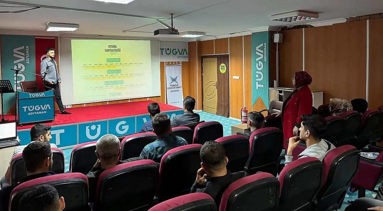 Kahta'da Tügva Teşkilat içi eğitim ve toplantısı düzenlendi
