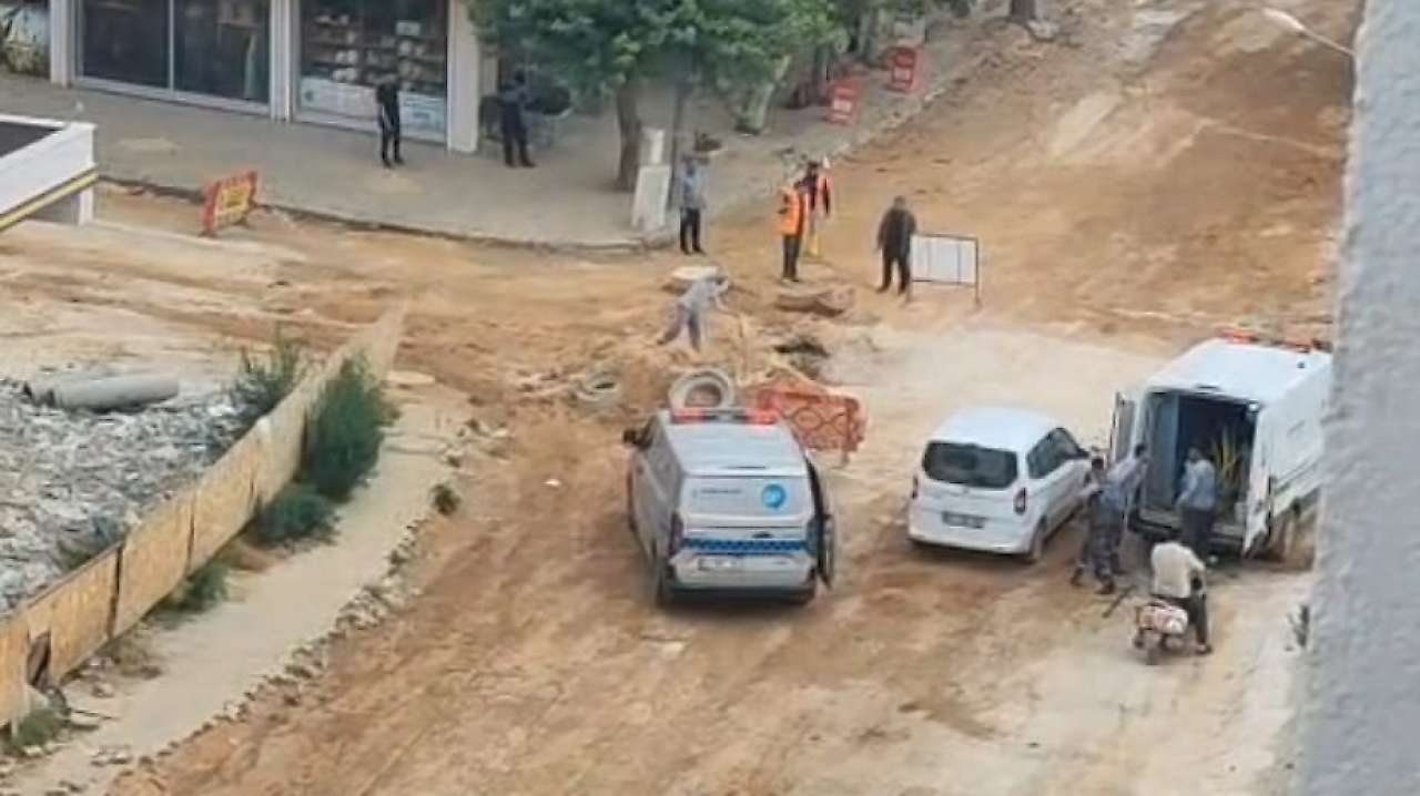 Adıyaman'da Doğalgaz borusu patladı yürekler ağza geldi