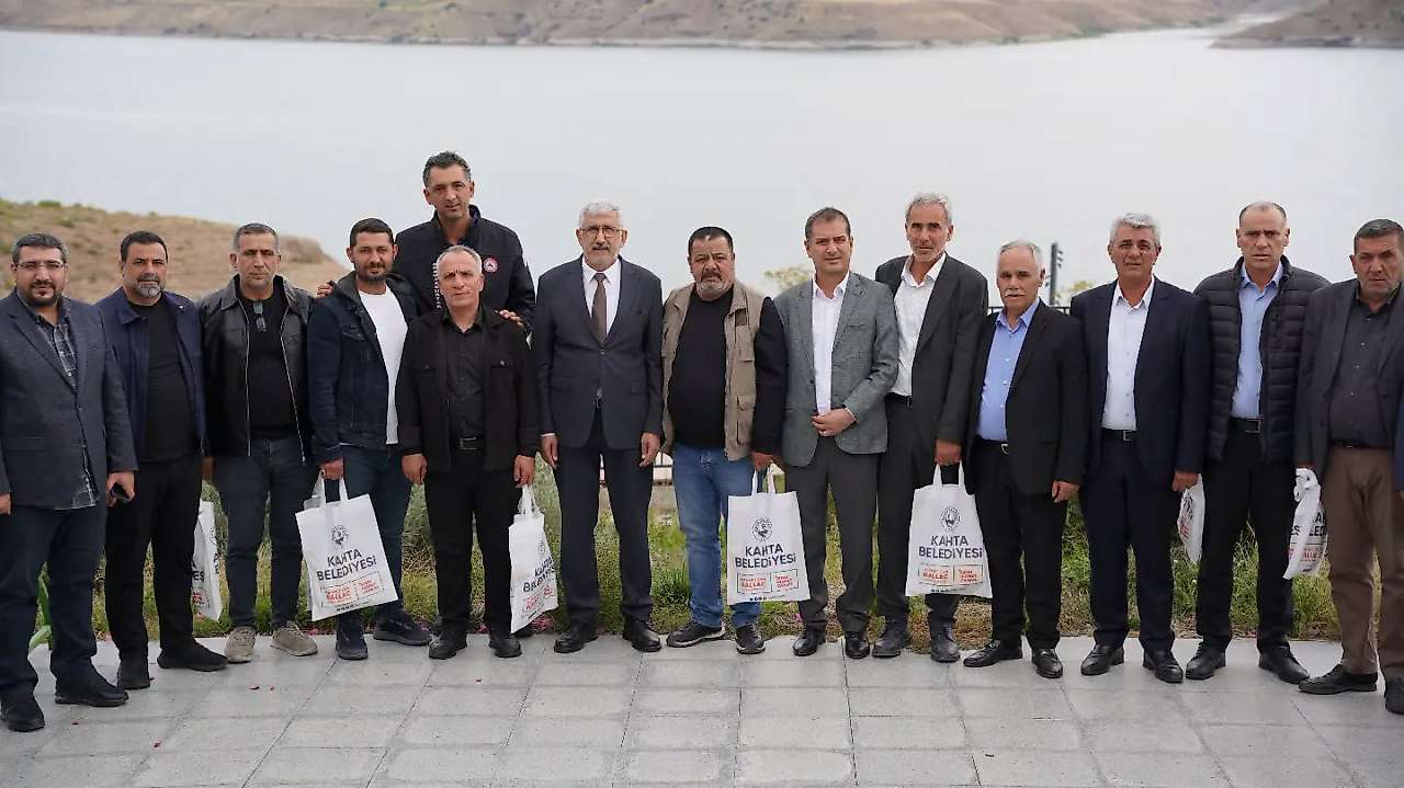 Başkan Hallaç Ortak gayemiz Kahta'ya hizmet