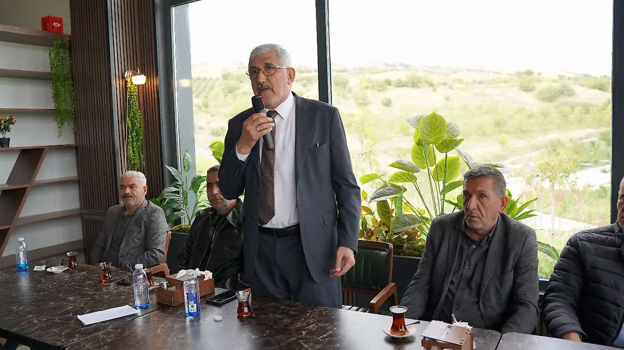 Başkan Hallaç Ortak gayemiz Kahta'ya hizmet