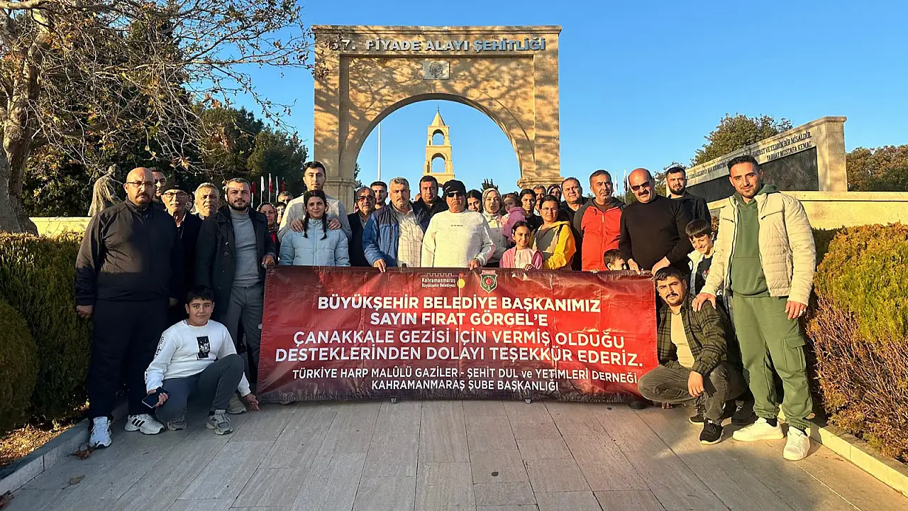 Şehit Yakınları ve Gaziler tarihi mekanları ziyaret etti