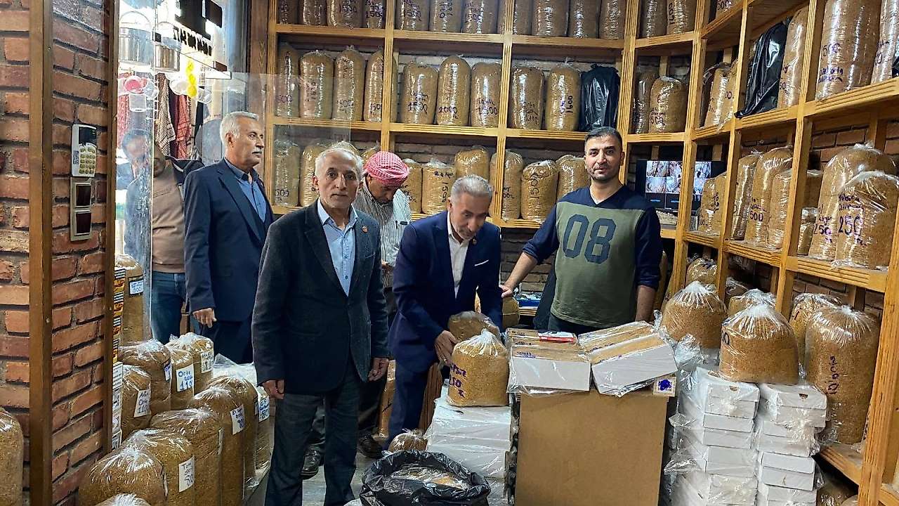 Yeniden Refah Partisi teşkilat üyelerinden esnaf ziyareti