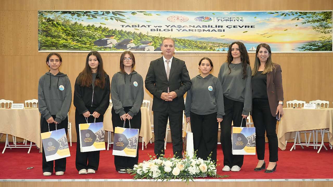Adıyaman'da Tabiat ve Yaşanabilir Çevre Bilgi yarışması finali gerçekleştirildi