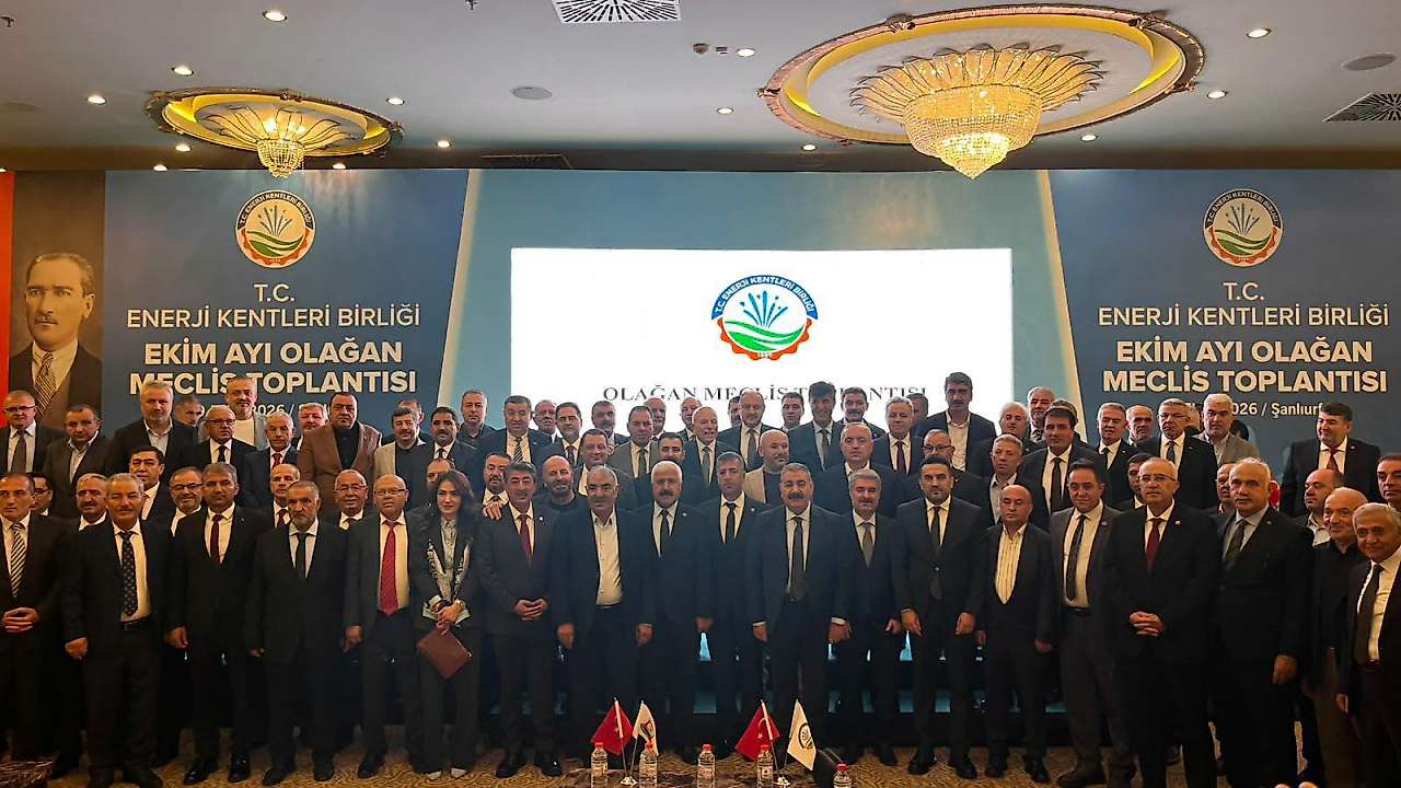 Enerji Kentleri Birliği'nin Olağan Meclis Toplantısı Şanlıurfa'da yapıldı