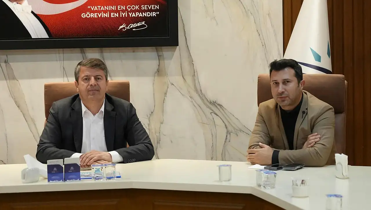 Başkan Tutdere AKEDAŞ Yöneticileriyle bir araya geldi