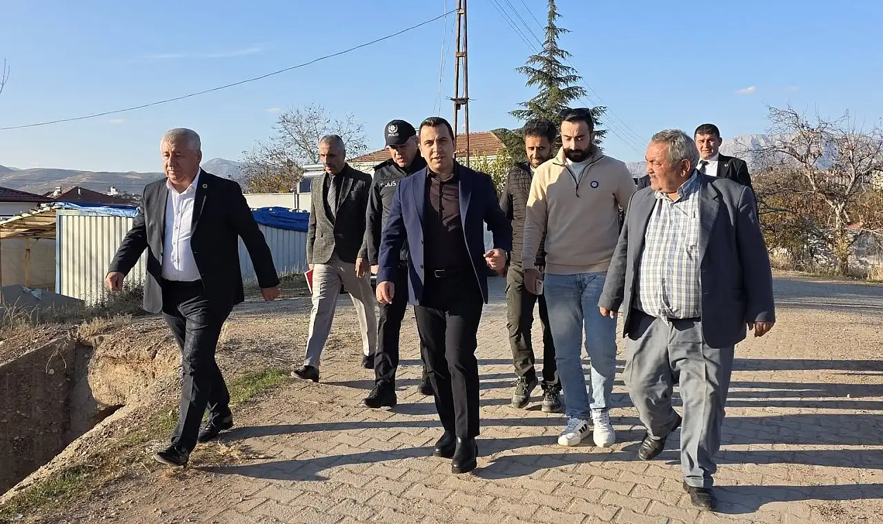 Kaymakam Algın Yarbaşı Köyünde incelemelerde bulundu