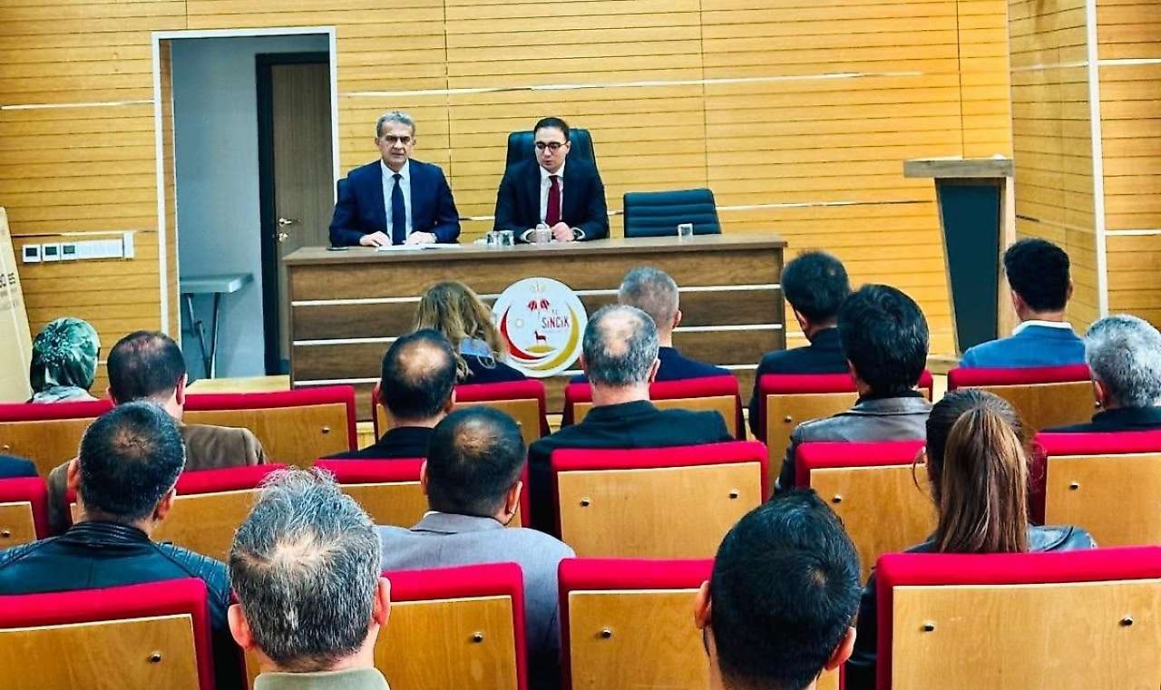Sincik'te Ekim Ayı Eğitim Değerlendirme Toplantısı gerçekleştirildi