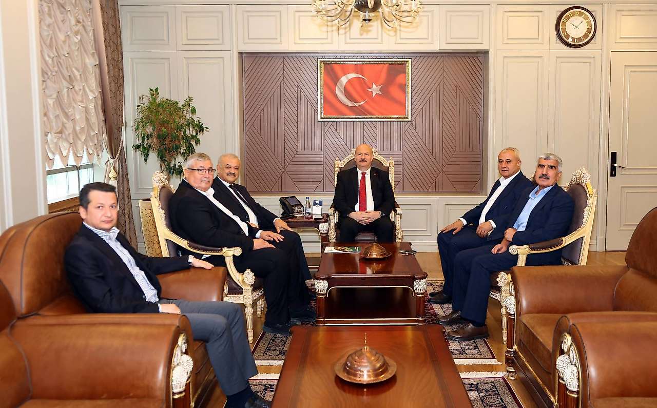TYAB Heyetinden Adıyaman Valisi Abdullah Küçük'e Ziyaret