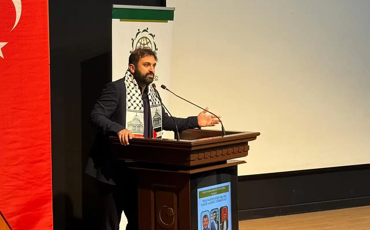 Adıyaman'da insanlığın gözyaşları Gazze ve Doğu Türkistan paneli düzenlendi