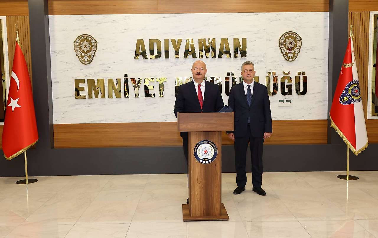 Vali Küçük'ten İl Emniyet Müdürlüğüne ziyaret