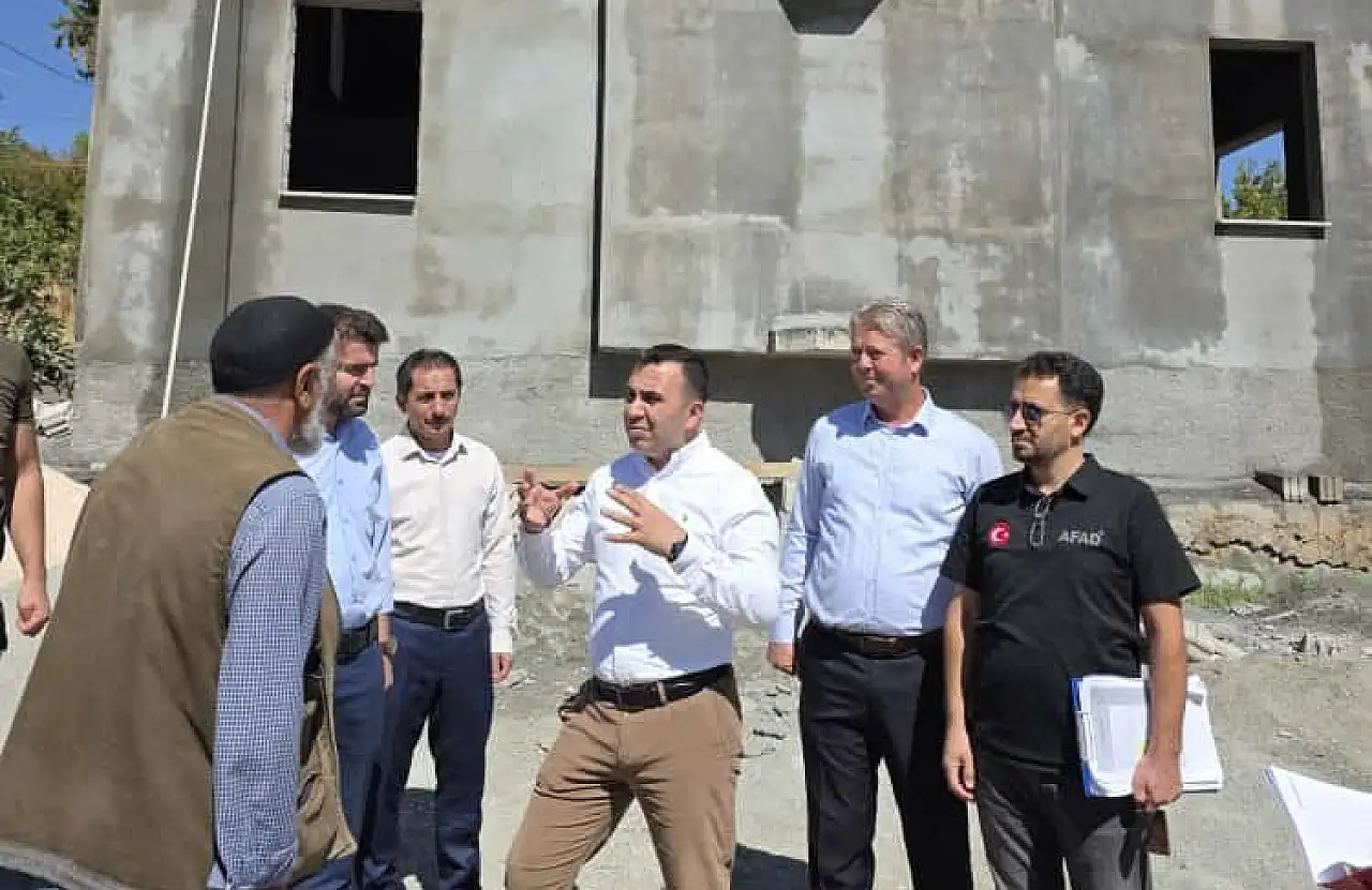 Kaymakam Algın Yukarıçöplü Köyünde incelemelerde bulundu