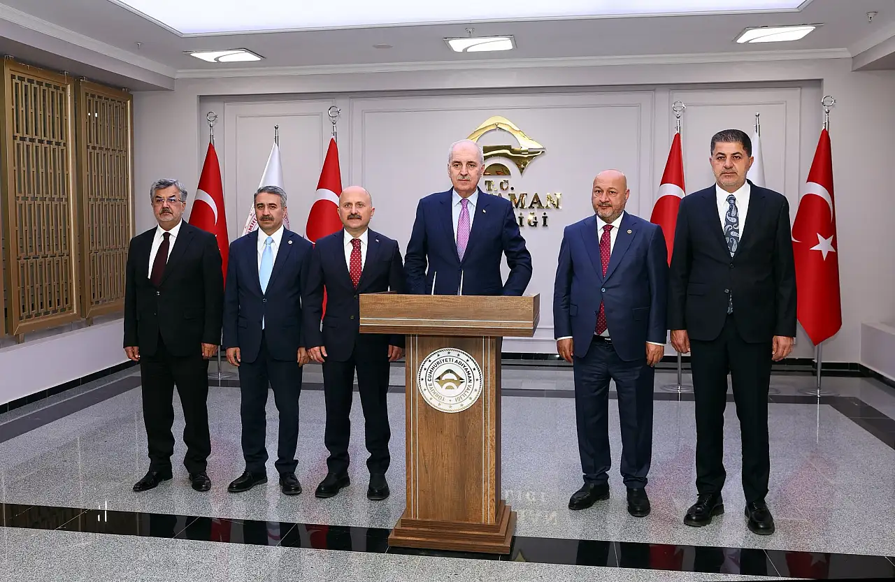 TBMM Başkanı Kurtulmuş'tan Adıyaman Valiliğine ziyaret