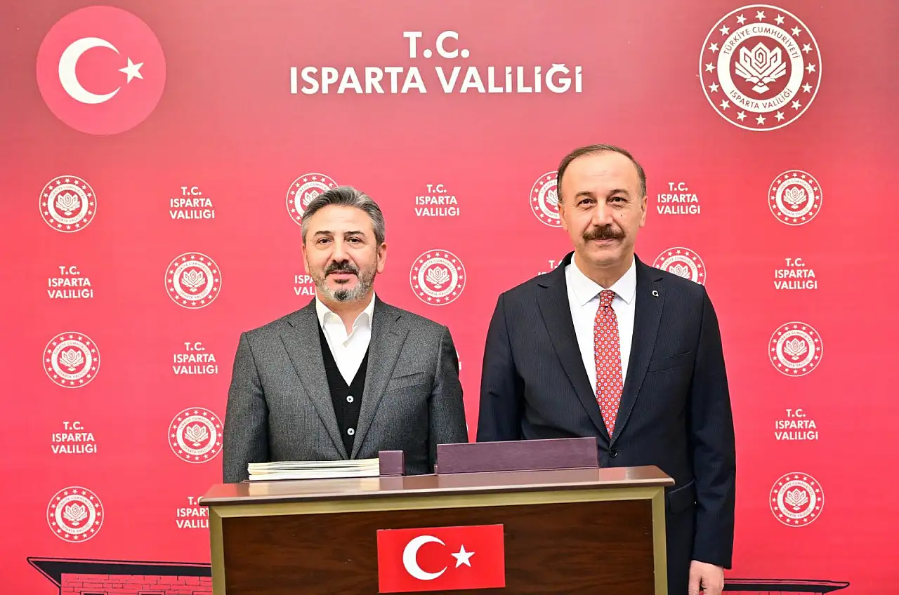 Bakan Yardımcısı Aydın'dan Isparta Valiliğine ziyaret
