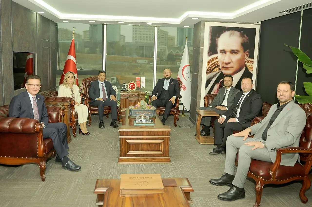 AK Parti Antalya Milletvekilleri TÜRKTOB'u ziyaret etti