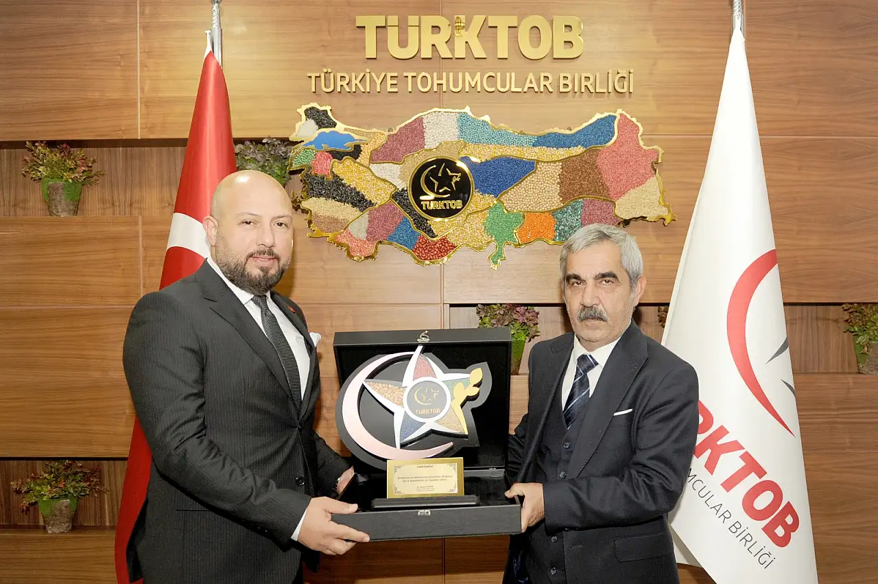 Başkan Açıkgöz'den TÜRKTOB'a hayırlı olsun ziyareti