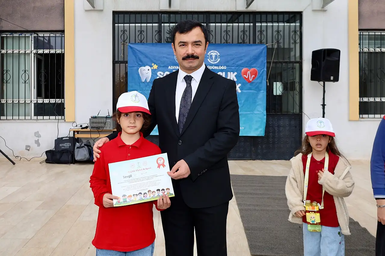 Kahta'da sağlıklı okul, sağlıklı gelecek programı gerçekleştirildi