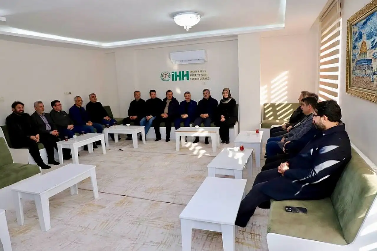 Milletvekili Alkayış Cihannüma Yönetimiyle bir araya geldi