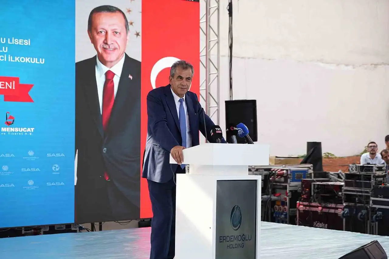 Nigar Erdemoğlu Ortaokulu'nda toplu açılış töreni düzenlendi